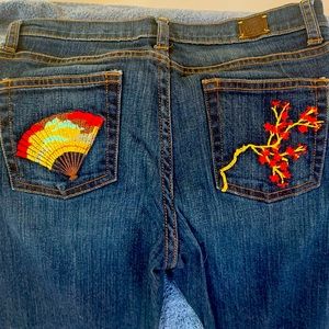 Girls Lucky brand Dungarees, size 14